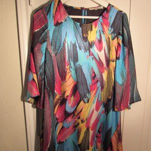 Daniel Rainn Feather Dress